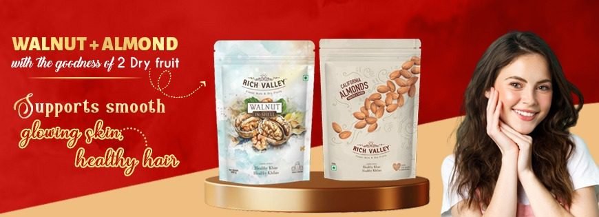 Dry Fruits For Glowing Skin And Healthy Hair
